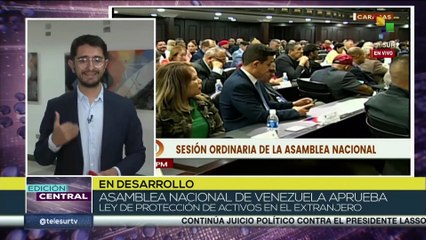 Asamblea Nacional de Venezuela aprueba Ley para la Protección de Activos en el Extranjero