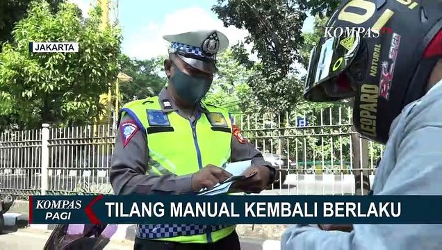 Jangkau Pengemudi Ugal-Ugalan hingga Pelat Nomor Palsu, Tilang Manual Kembali Diberlakukan