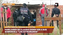 Familiares de claudia piden ver a sus sobrinos 