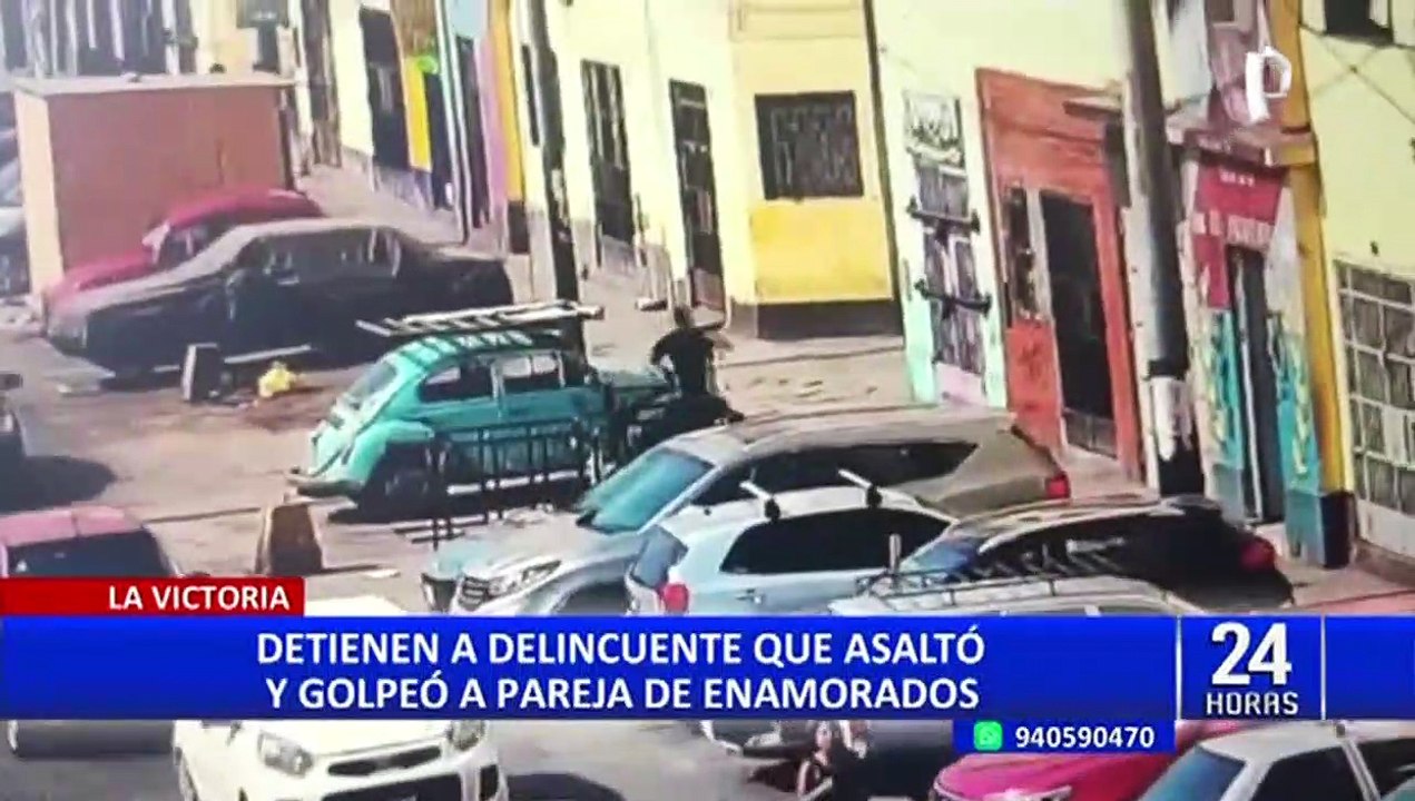La Victoria: capturan a alias "Fosforito" por asaltar a pareja