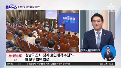 민주당 내도 비판 목소리…김종민 “金, 국민들이 바보인가”