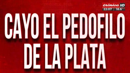 Cayó el pedofilo de La Plata: secuestraron drogas y contenido pornográfico