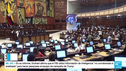 Presidente de Ecuador, Guillermo Lasso, se defendió ante juicio político en su contra