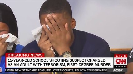 Black Dad Laughs During School Shooting Interview