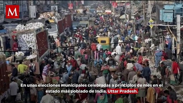 Mujer gana elecciones locales en India después de su muerte