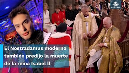 De miedo, el nuevo Nostradamus advierte por el 666 en la coronación de Carlos III