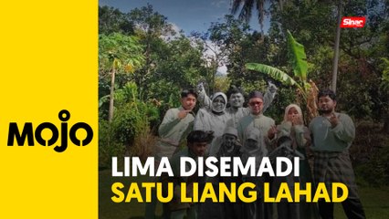 Jenazah lima beranak korban nahas selamat dikebumi dalam satu kubur