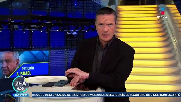 López Obrador reitera a Israel que entregue a Tomás Zerón