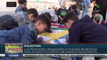 Palestina: Niños vuelven a clase luego de ataques israelíes en la Franja de Gaza