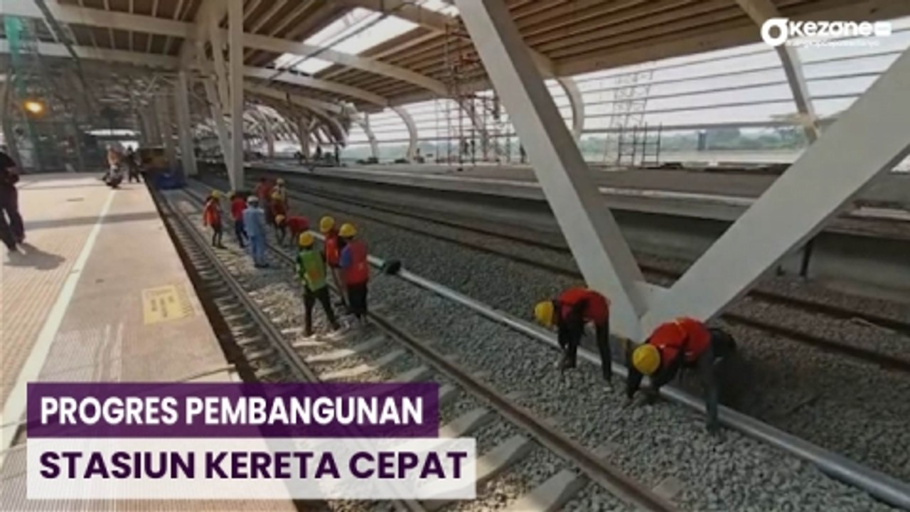 Target Operasi Agustus 2023, Progres Pembangunan Stasiun Kereta Cepat Halim Capai 91 Persen
