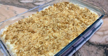 طريقة عمل بودينغ الجيلي بالبسكويت