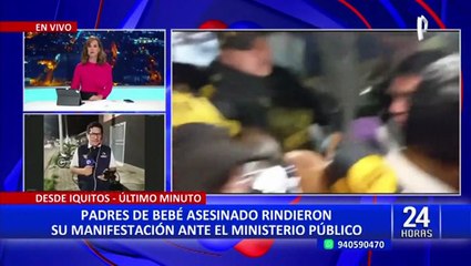 Iquitos: padres de bebé apuñalado pasaron pericia psicológica tras contradicciones