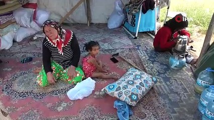 Çocuklarının bakmadığı yaşlı kadını çadırda da barındırmıyorlar