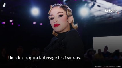 Qu’est-ce que le « toz », le signe affiché par La Zarra durant l’Eurovision ?