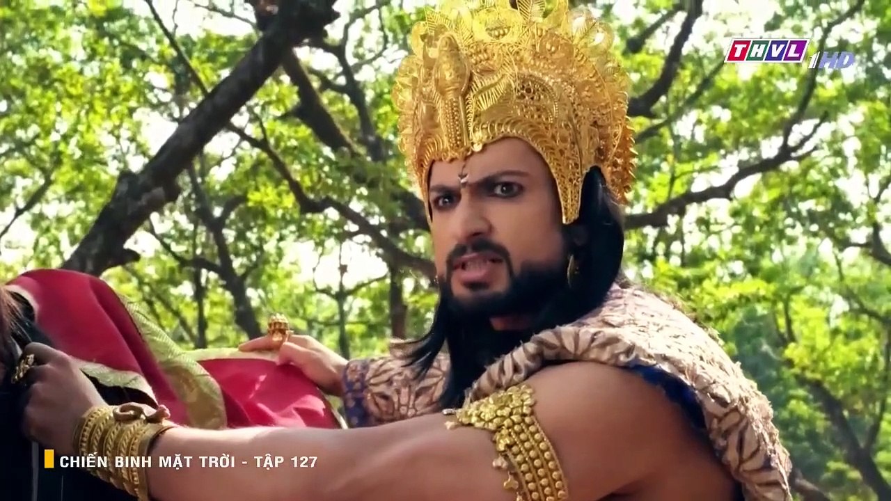 chiến binh mặt trời tập 127 - thvl1 lồng tiếng - phim ấn độ - xem phim phep mau tinh yeu tap 128