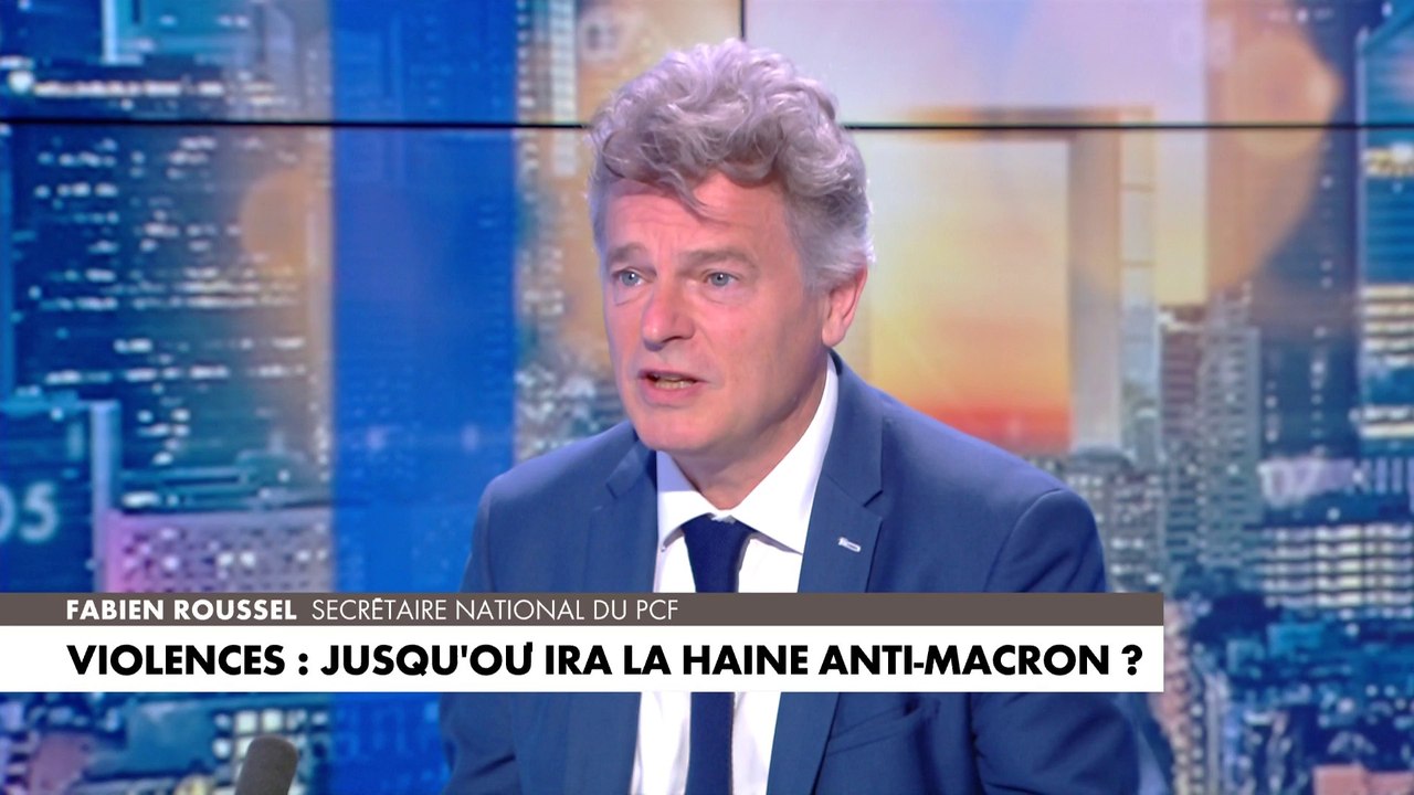 Fabien Roussel : «Certains théorisent l'idée que pour régler les problèmes, il faudrait passer par la violence»