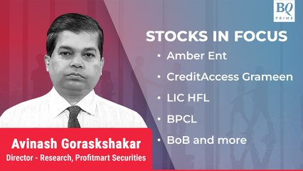 Stocks In Focus | Amber Ent, CreditAccess Grameen, LIC HFL, and more | BQ Prime