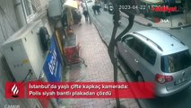 İstanbul’da yaşlı çifte kapkaç kamerada