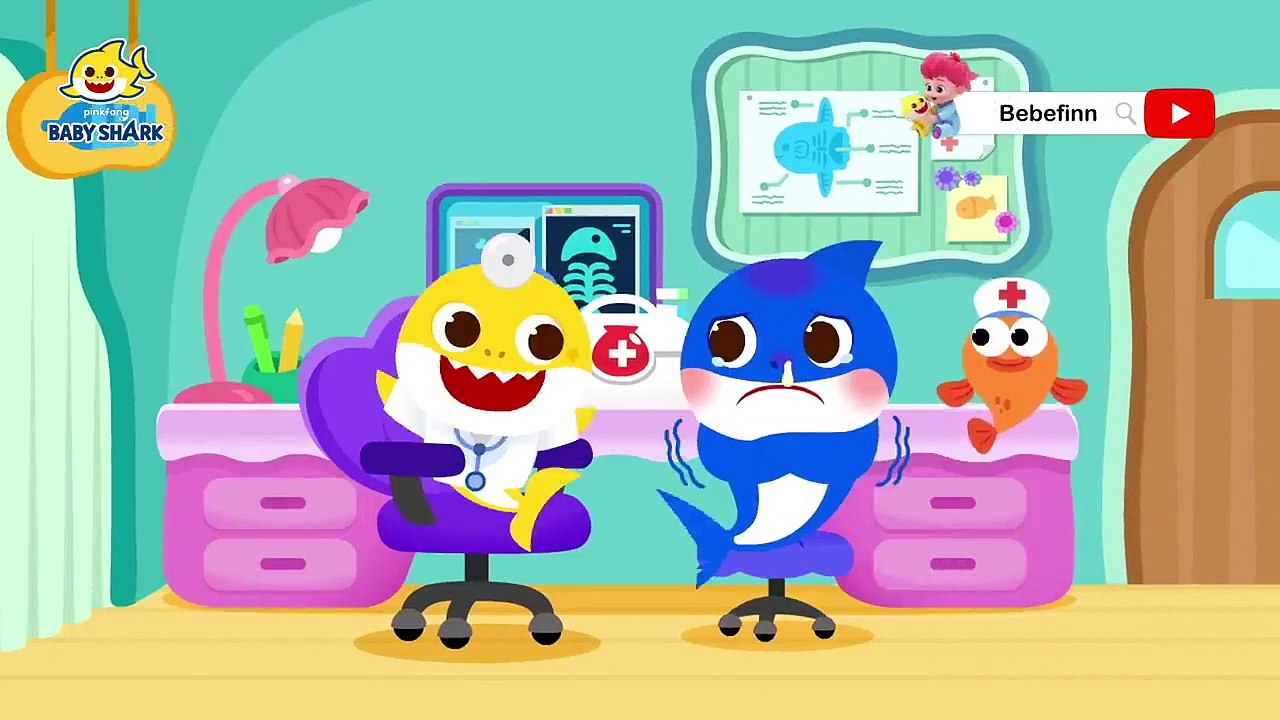 Pinkfong has a Boo-Boo! - +Compilation - Baby Shark Doctor - Hospital ...