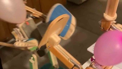 'Off with his head!' - Artist creates ingenious game by recycling broken skateboards