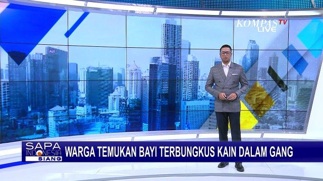 Warga Bekasi Digegerkan Penemuan Bayi Perempuan Terbungkus Kain Dalam Gang