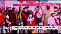 Josué Gutiérrez: el candidato a la Defensoría del Pueblo que apoyan Perú Libre y el fujimorismo