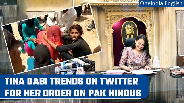 IAS officer Tina Dabi orders demolition of Pakistani Hindu settlement in Jodhpur | Oneindia News