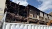 Demolition of fire damaged Hastings night club