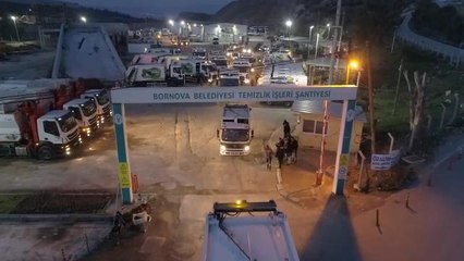 Bornova Belediyesi, İlçe Genelinde Temizlik Çalışmalarına Devam Ediyor