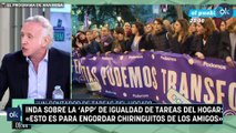 Inda sobre la 'app' de Igualdad de tareas del hogar: «Esto es para engordar chiringuitos de los amigos»