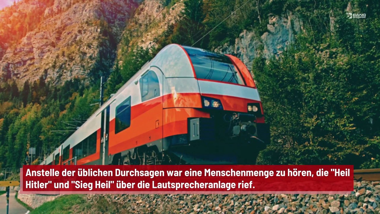 Österreichischer Zug überträgt Hitler-Rede über Lautsprecher
