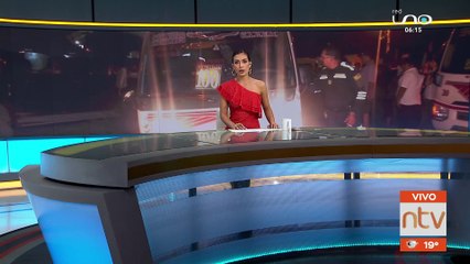 Policía y choferes persiguen y detienen a ladrón de micro