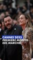 Maïwenn, Johnny Depp, Brie Larson, Denis Menochet, Michael Douglas, Catherine Zeta-Jones, Montée des Marches Cannes 2023 | Canal+