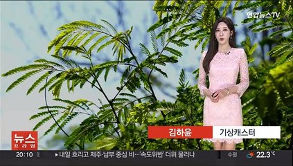 [날씨] 내일 흐리고 남부 비…더위 물러나