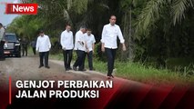 Tinjau Jalan Rusak di Sumut, Jokowi Tegaskan Prioritas Perbaikan untuk Jalan Produksi