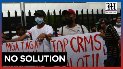 Truckers protest at PPA against controversial monitoring system and storage facility