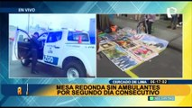 Cercado de Lima: así luce Mesa Redonda sin ambulantes por segundo día consecutivo