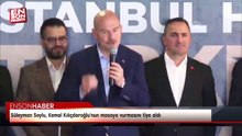 Süleyman Soylu, Kemal Kılıçdaroğlu'nun masaya vurmasını tiye aldı