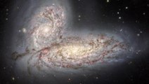 Merging Galaxies In Stunning Gemini North 4K Telescope