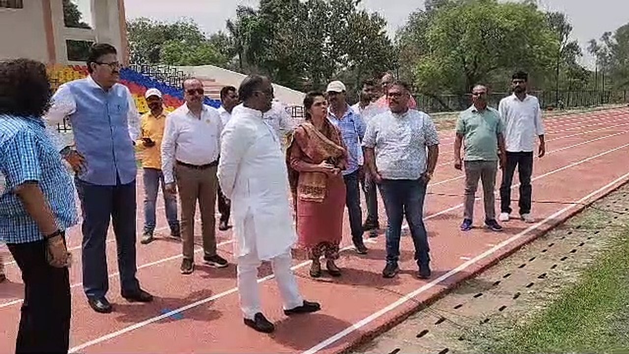 Video: खेलो इंडिया यूनिवर्सिटी गेम्स की तैयारिय...