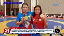 Dating atleta at ngayo'y nat'l coach na si Cristina Vergara, naka-gold sa 65kg Women’s Freestyle Wrestling | 24 Oras