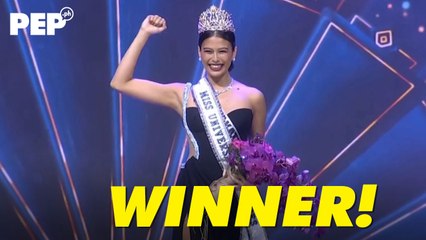 Michelle Dee's winning moment (Audience Cam) | Miss Universe Philippines 2023 | PEP