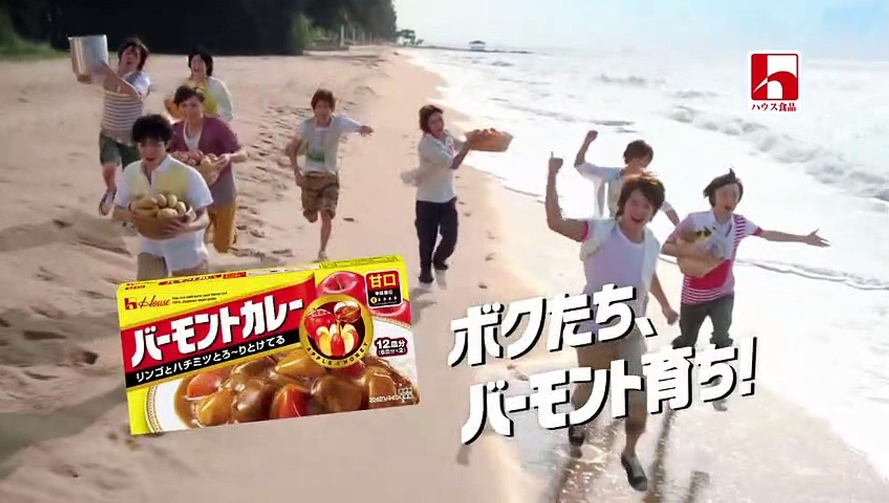 【HD】 Hey!Say!JUMP バーモントカレー「ビーチハウス」篇 CM(30秒)