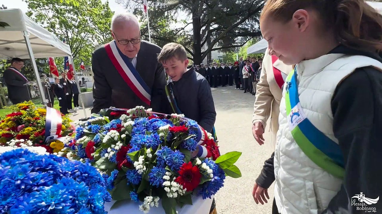 Cérémmonie commémorative du 8 mai 1945