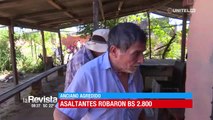 Hombre de la tercera edad es gasificado y golpeado por antisociales que ingresaron a su hogar