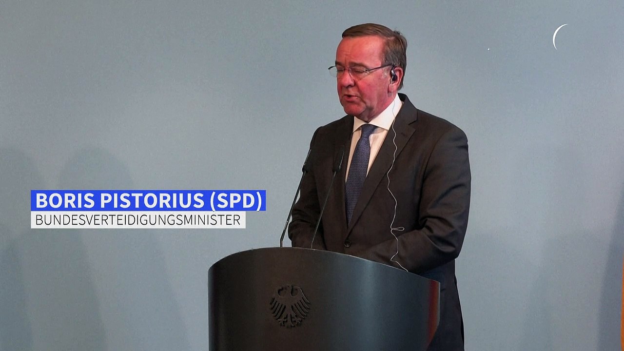 Pistorius: Entscheidung über F-16-Lieferung an Ukraine letztlich bei USA