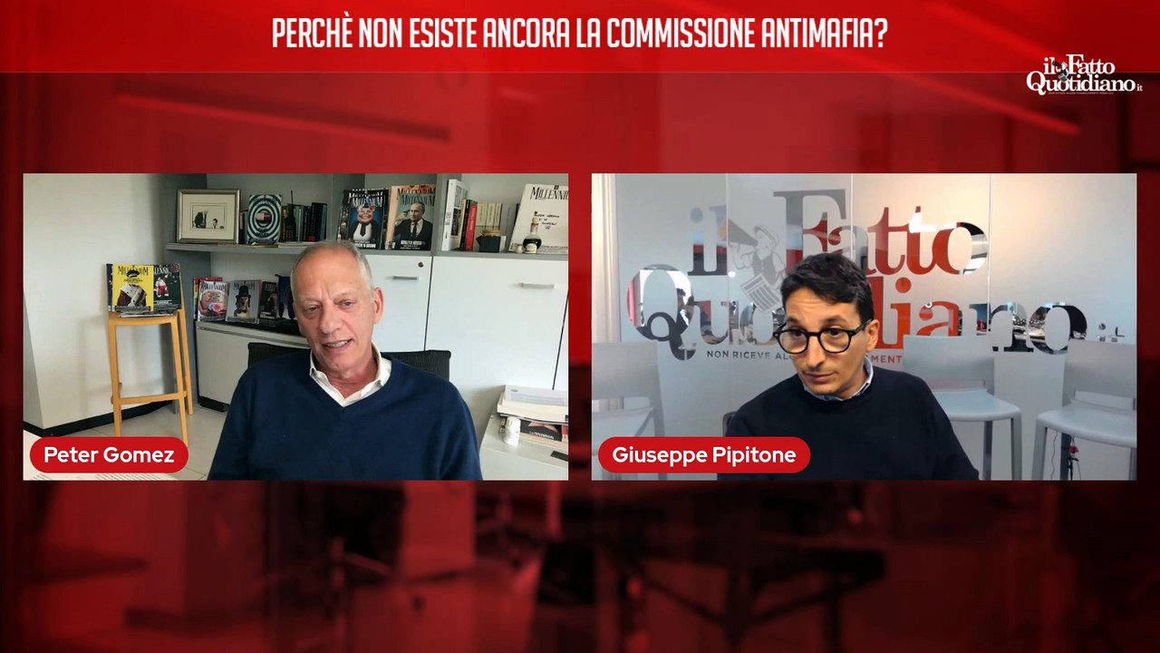 Perché non esiste ancora la commissione antimafia? Segui la diretta con Peter Gomez