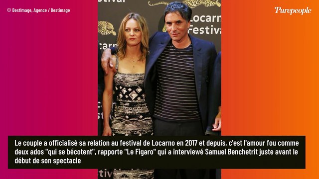 Vanessa Paradis et Samuel Benchetrit qui se bécotent comme des lycéens : pris en flagrant délit avant le grand saut