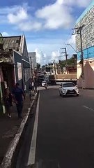 Carreta prejudica trânsito em Maceió