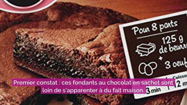 Fondant au chocolat : voici les meilleures préparations prêtes à l’emploi vendues en supermarché, selon « 60 Millions de consommateurs »